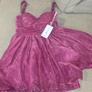 Shimmering Magenta Chemise